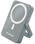 Verbatim Charge 'n' Go sivá / Powerbanka / 10 000 mAh / MagSafe 15W / USB-C PD 20W / so stojanom (23942322689)