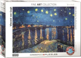 EUROGRAPHICS Puzzle Hviezdna noc NAD Rhonou