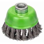 Bosch Accessories Wire cup brush, stainless 75 mm, 0,5 mm, 12500 U/ min, 14 2608622060 1 ks; 2608622060