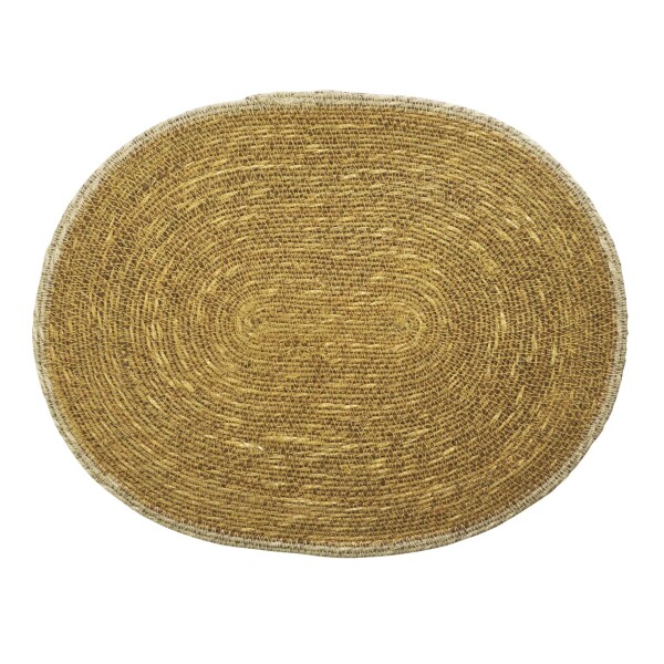 MADAM STOLTZ Prestieranie Seagrass Natural Rim Prírodné