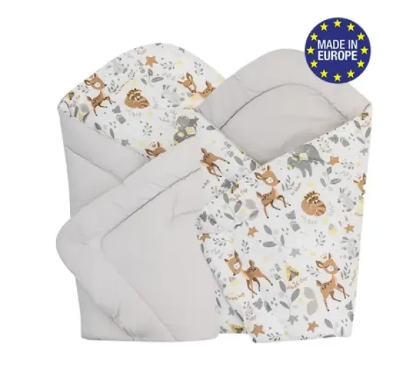 Bomimi Rýchlozavinovačka soft obojstranné zvieratká, béžové xy (BO2206BEI010)