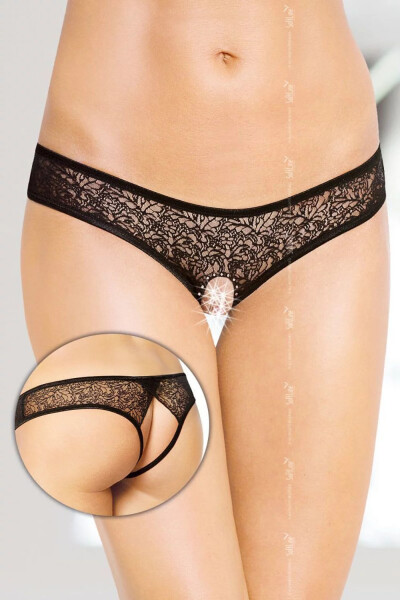 Erotické nohavičky 2446 - Softline S/M černá