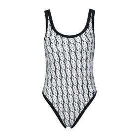 Dámske jednodielne plavky KW0KW01643-0K4 - Calvin Klein M