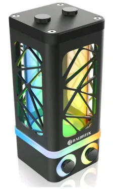 RAIJINTEK Antila Pure R100B čierna / 400 ml / G1/4 / ARGB / 77x77x173 mm (0R40B00220)