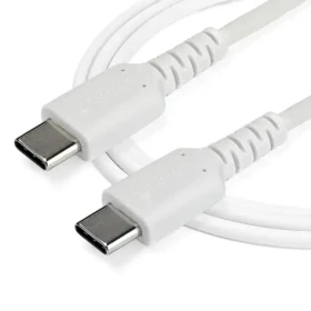 StarTech bílá / Kabel / USB-C - USB-C / Aramidové vlákno / 480 Mbps / 2 m (RUSB2CC2MW)