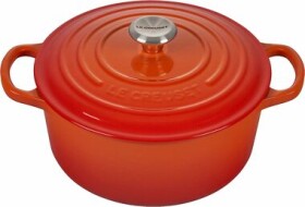 Le Creuset Signature Hrniec s pokrievkou 22 cm oranžová (21177220902430)