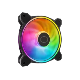 Cooler Master Master fan MF120 Halo2 čierna / 120mm / Riffle bearing / 2050 RPM / 51.9 CFM / 4-pin PWM (MFL-B2DN-21NP2-R2)