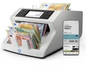 Safescan 2485-SC / Počítačka bankoviek / s detekciou falzifikátov (115-0752)