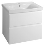 AQUALINE - SAVA 70 keramické umývadlo nábytkové 70x46cm, biela 2070