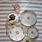 Strömshaga Sklenený džbán Tyra Pink 1350 ml