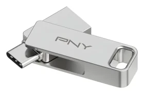 PNY DUO LINK 128GB / Flash disk / USB 3.2 / OTG / USB-A/USB-C / 200 MB/s (P-FDI128DULINKTYC-GE)