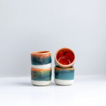 Studio Arhoj Porcelánový hrnček Vulkan 50 ml