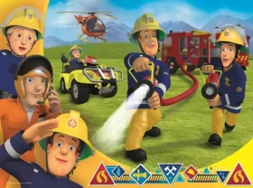 Trefl - Puzzle - Požiarnik Sam zasahuje