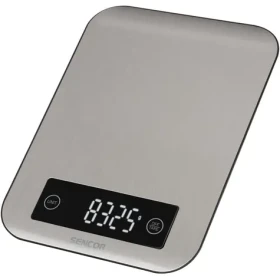 Sencor SKS 7100SS strieborná / Digitálna kuchynská váha / max. 10kg / dotyk. Tlačidlá (8590669344949)