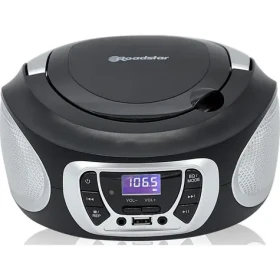 ROADSTAR CDR-365U/SL čierna / Rádio s CD prehrávačom / FM / PLL / CD / MP3 / 3.5mm / USB (7621800033000)
