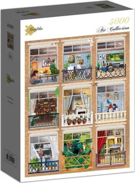 GRAFIKA Puzzle Interiér domu