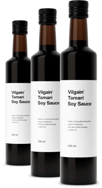 Vilgain Tamari sójová omáčka BIO – 3× 250 ml