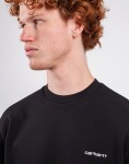 Carhartt WIP Script Embroidery Sweat Black/White S