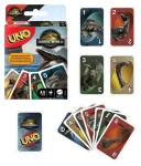 Mattel Kartová hra UNO Jurský svet 4
