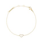 Daniel Wellington Pôvabný pozlátený náramok so srdiečkom Mirelle DW00401617