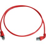 Telegärtner 100008673 RJ45 sieťové káble, prepojovacie káble CAT 6A S/FTP 5.00 m červená samozhášavý, bez halogénov 1 ks; 100008673