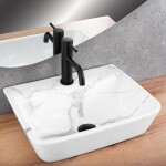 REA - Umývadlo na dosku Altea Cloudy REA-U9242