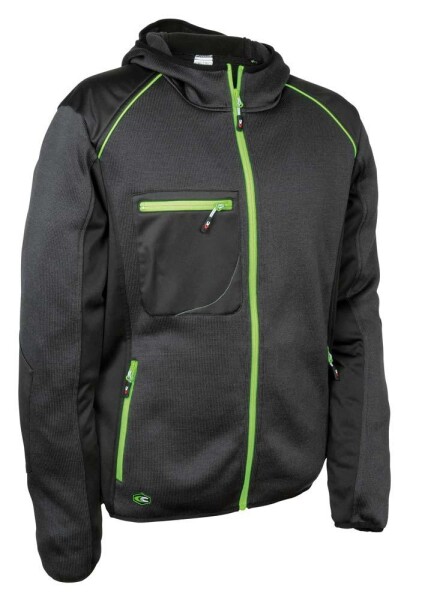 Bunda Cofra UCHAMI Farba: Antracitová/ Zelená, Veľkosť: 3XL (V376_0_04_3XL)