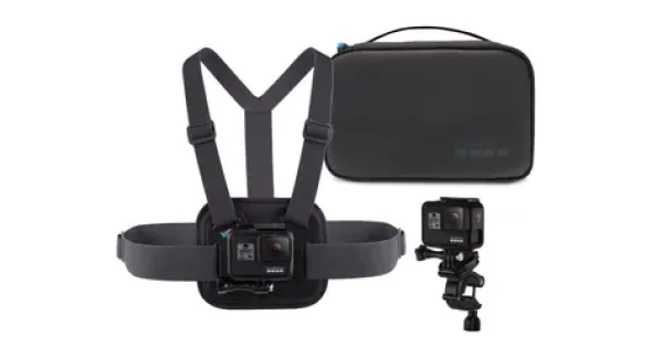 GoPro Sports Kit / Sada držiakov pre kamery GoPro / hrudný držiak amp; držiak na riadidlá (AKTAC-001)