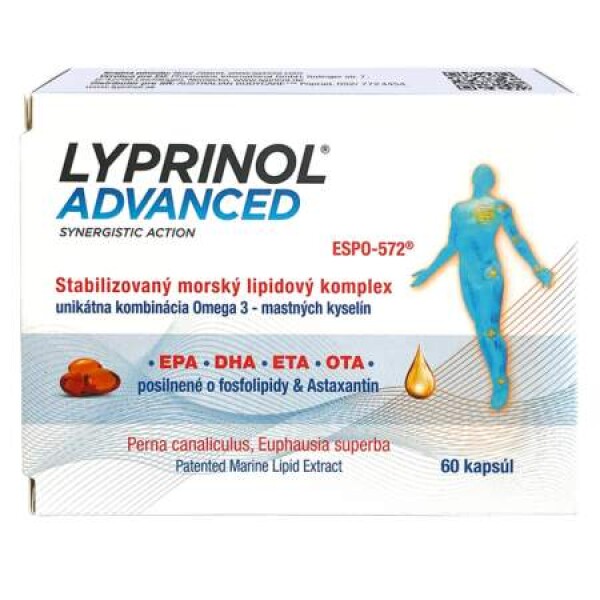 LYPRINOL Advanced omega 3 50 mg 60 kapsúl