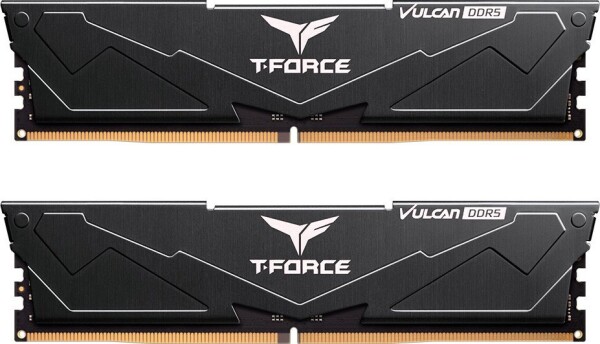 TeamGroup Team Group DDR5 16GB - 5200 - CL - 40 - Single-Kit - DIMM -FLBD516G5200HC40CDC016, Vulcan, XMP, black