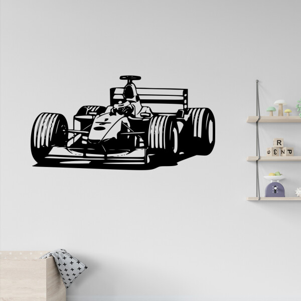 Veselá Stena Samolepka Formula Farba: černá, Veľkosť: 80 x 50 cm