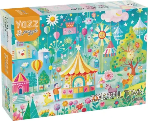 YAZZ Puzzle Farebné mesto