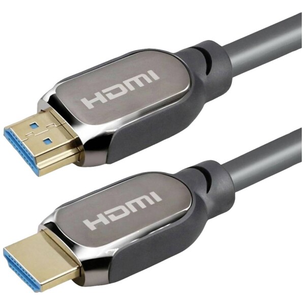 Roline HDMI prepojovací kábel Zástrčka HDMI-A, Zástrčka HDMI-A 1.00 m čierna 11.04.6010 8K UHD, dvojžilový tienený HDMI kábel; 11046010