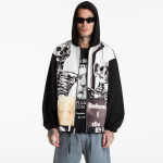 Mikina PLEASURES Good Time Zip Poncho Hoodie Black XL