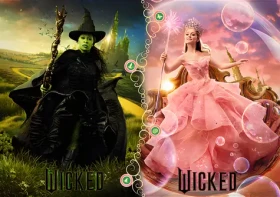 Trefl Puzzle Premium PLUS Wicked: Elphaba Glinda