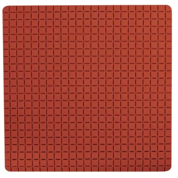 MSV protišmyková podložka do sprchy QUADRO Premium terakota / SBS kaučuk / 54 x 54 cm