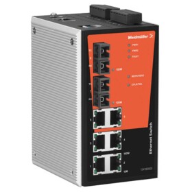 Weidmüller IE-SW-PL08M-6TX-2ST priemyselný ethernetový switch; 1241080000