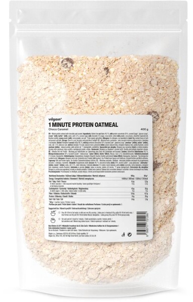 Vilgain Minútová proteínová kaša – čokoláda a karamel 400 g