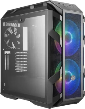 Cooler Master MasterCase H500M sivá / E-ATX / 4x USB 3.0 + 1x USB 3.1 / 2x 200mm RGB + 1x 140mm / bez zdroja / priehl. bok (MCM-H500M-IHNN-S00)