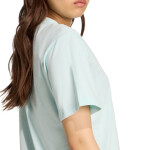 Dámske bavlnené tričko adidas Essentials Small Logo light blue JY4965 L