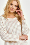 Taro Vera 3437 long/r S-XL Z25/26 dámske tričko Béžová M