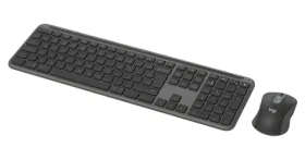 Logitech MK950 Signature Slim Graphite / Klávesnica + myš / 2,4 GHz / USB nanoprijímač (920-012490)