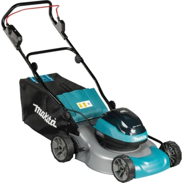 Makita DLM466Z / Aku Kosačka na trávu / 2 x 18V / záber 46 cm / kôš 60 l / Bez aku (DLM466Z)