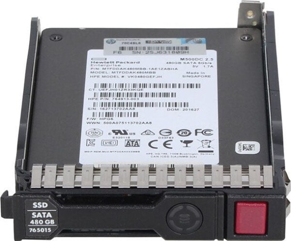 HP 480GB 2.5'' SATA III (6 Gb/s) (764927-B21)