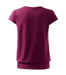 Dámske tričko City fuchsia XS
