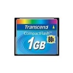 Transcend Compact Flash karta 80x 1GB (TS1GCF80)