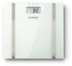 Medisana Ecomed BS-70E biela / Osobná váha / analýza tuku, svalov a kostí / nosnosť 180 kg / sklo (23501)