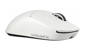 Logitech PRO X SUPERLIGHT 2C biela / Bezdrôtová herná myš / 5 tlačidiel / 44000dpi (910-007538)