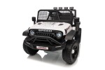 Mamido Mamido Elektrické autíčko Speed Offroad biele | 4x45W | EVA kolesá | 12V 7Ah | EKO koža