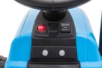 Mamido Detský elektrický traktor Swift s prívesom modrý